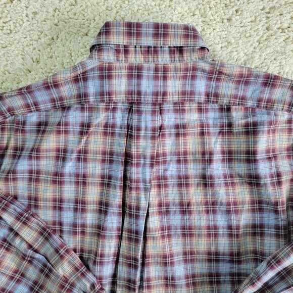 Daniel Cremieux Classics Plaid Button Down Shirt Men's Large Long Sleeve Cotton - Picture 9 of 12